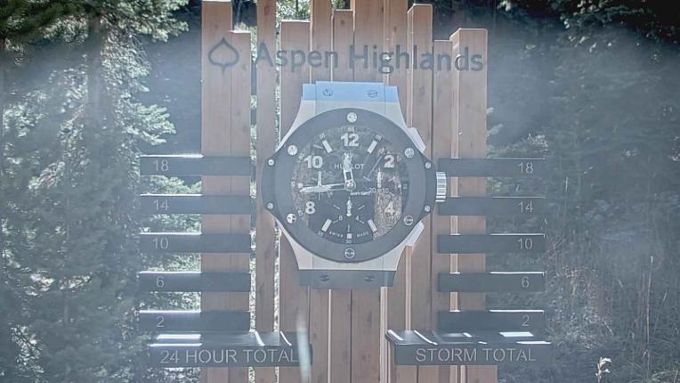 Webcam Aspen Mountain: Snow stake