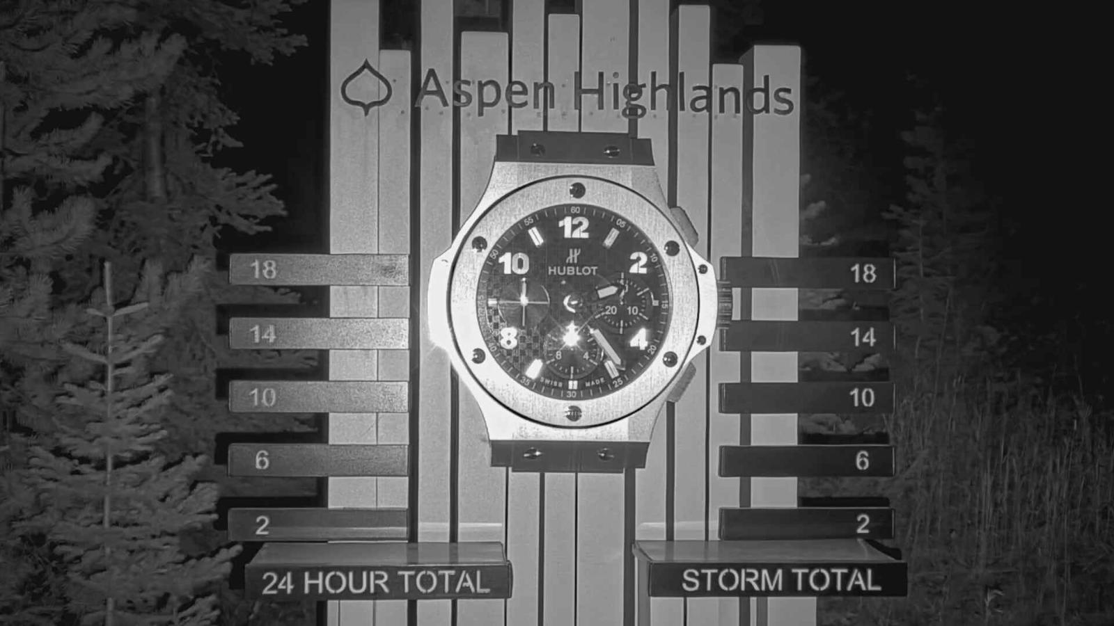 Webcam Aspen Mountain: Snow stake