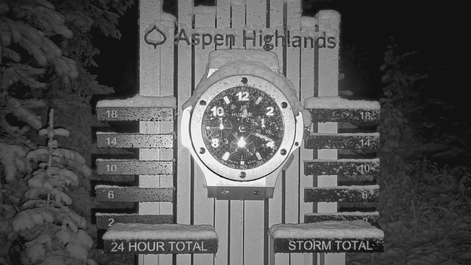 Webcam Aspen Mountain: Snow stake