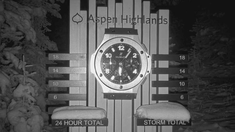 Webcam Aspen Mountain: Snow stake