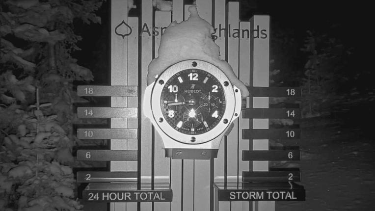 Webcam Aspen Mountain: Snow stake