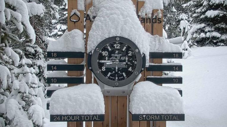 Webcam Aspen Mountain: Snow stake