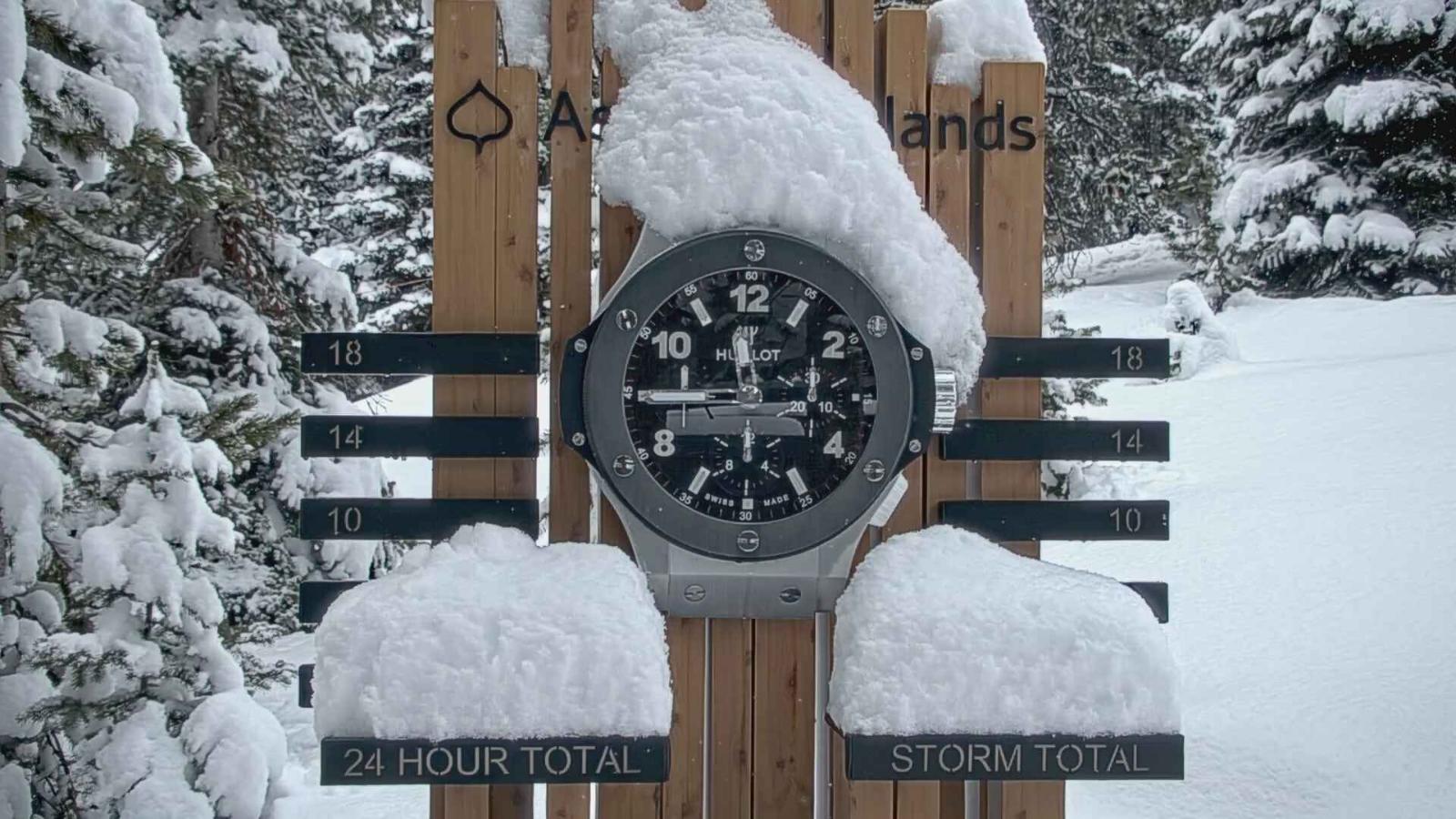 Webcam Aspen Mountain: Snow stake