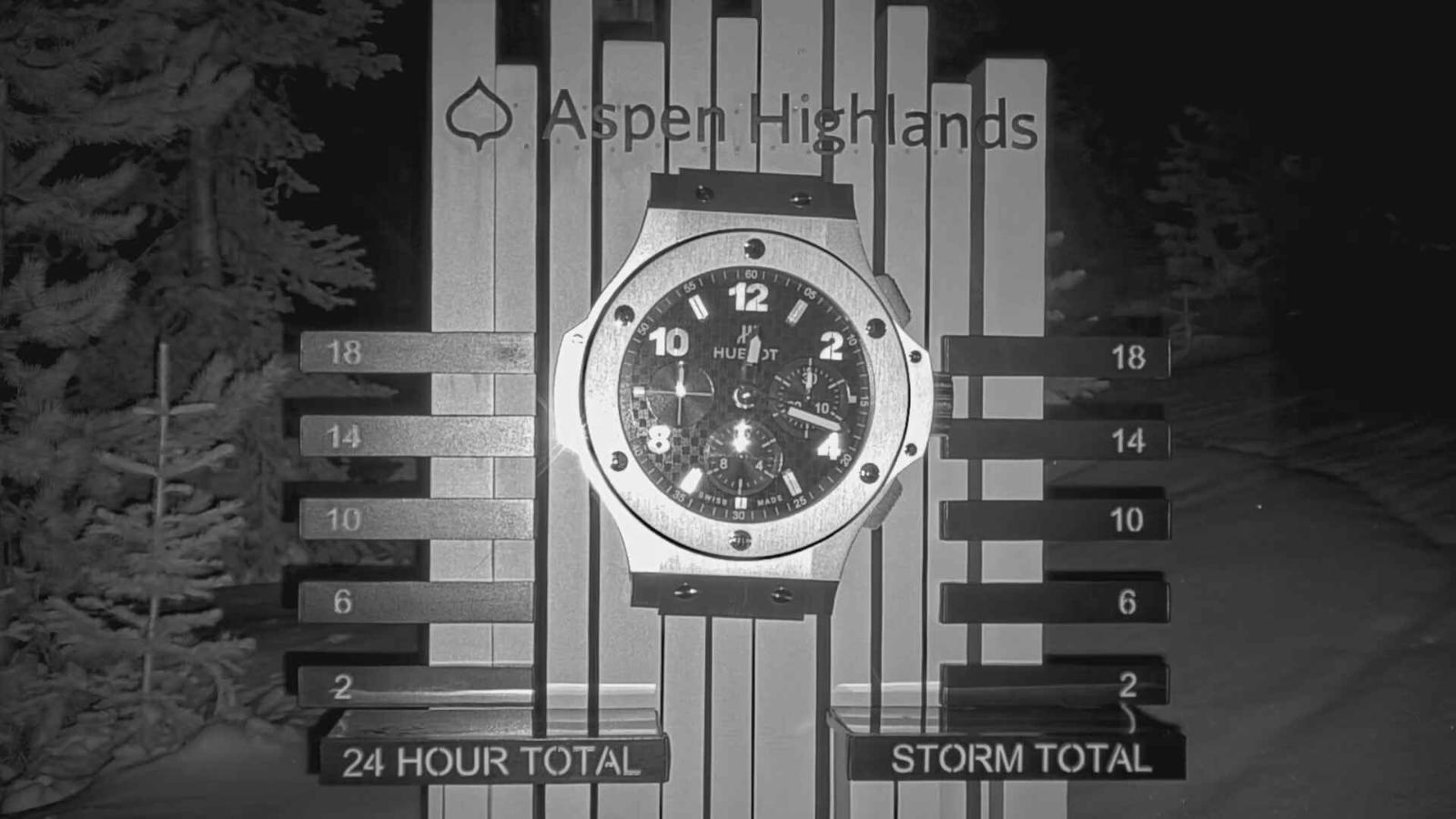 Webcam Aspen Mountain: Snow stake