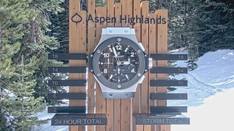 Webcam Aspen Mountain: Snow stake