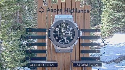 Aspen Mountain: Snow stake (aspensnowmass.com)