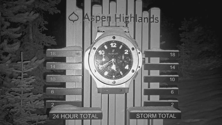 Webcam Aspen Mountain: Snow stake