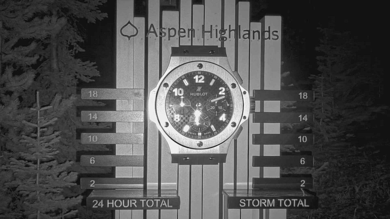 Webcam Aspen Mountain: Snow stake