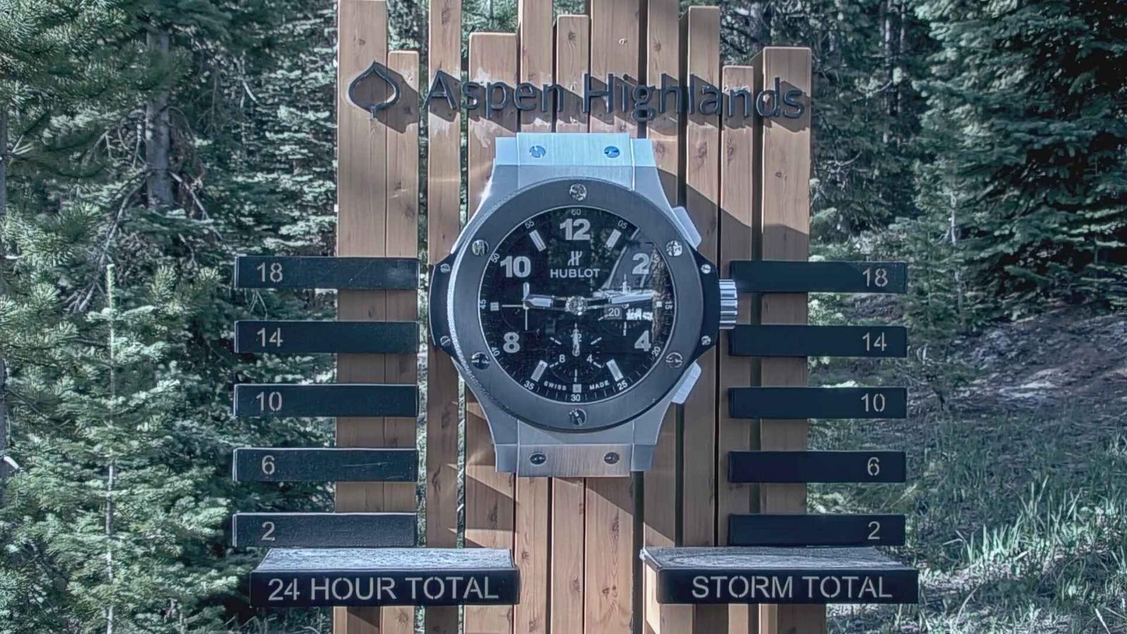 Webcam Aspen Mountain: Snow stake