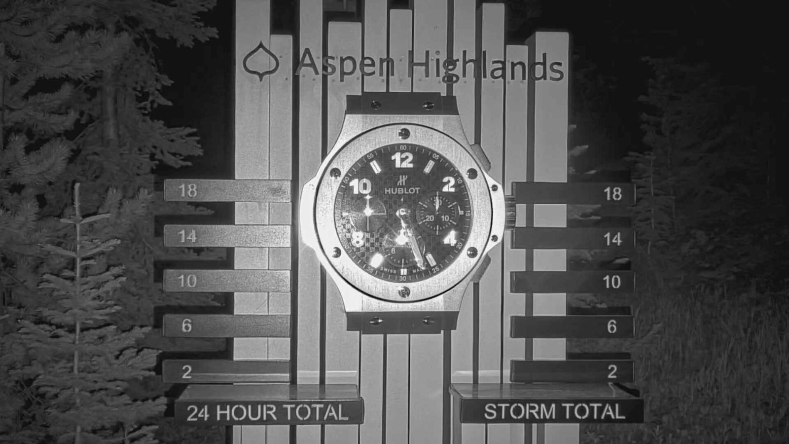 Webcam Aspen Mountain: Snow stake