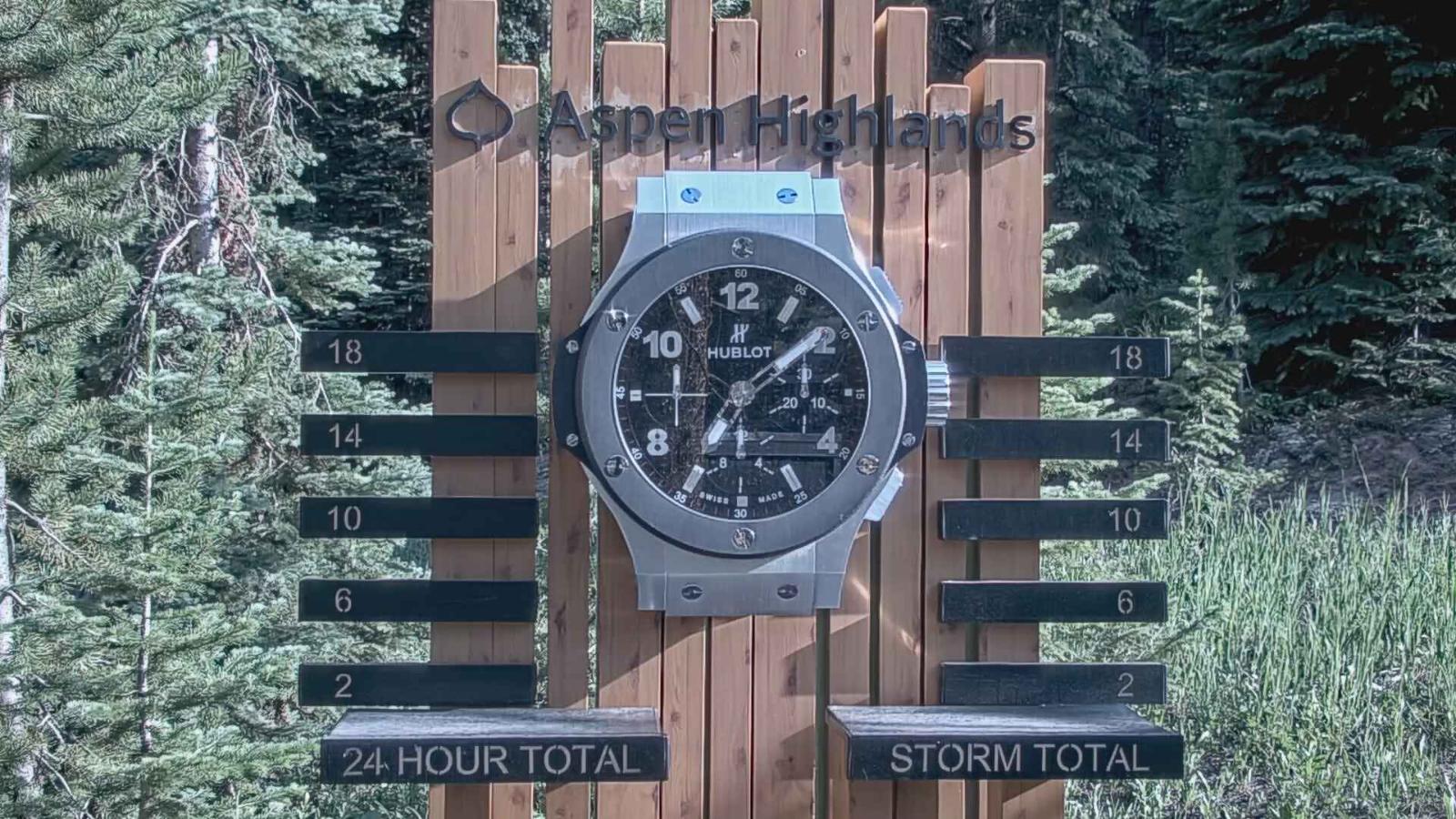 Webcam Aspen Mountain: Snow stake