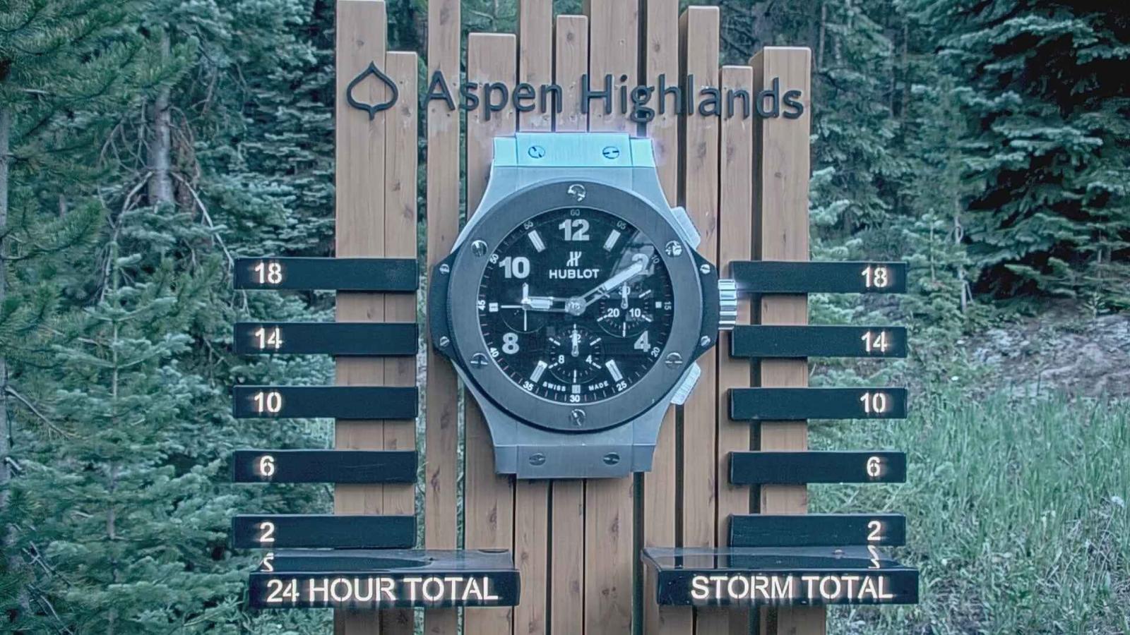 Webcam Aspen Mountain: Snow stake
