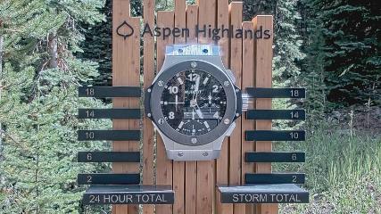 Aspen Mountain: Snow stake (aspensnowmass.com)