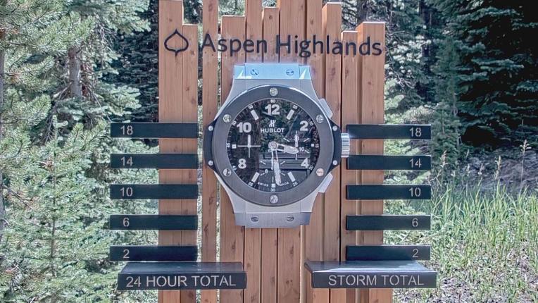Webcam Aspen Mountain: Snow stake