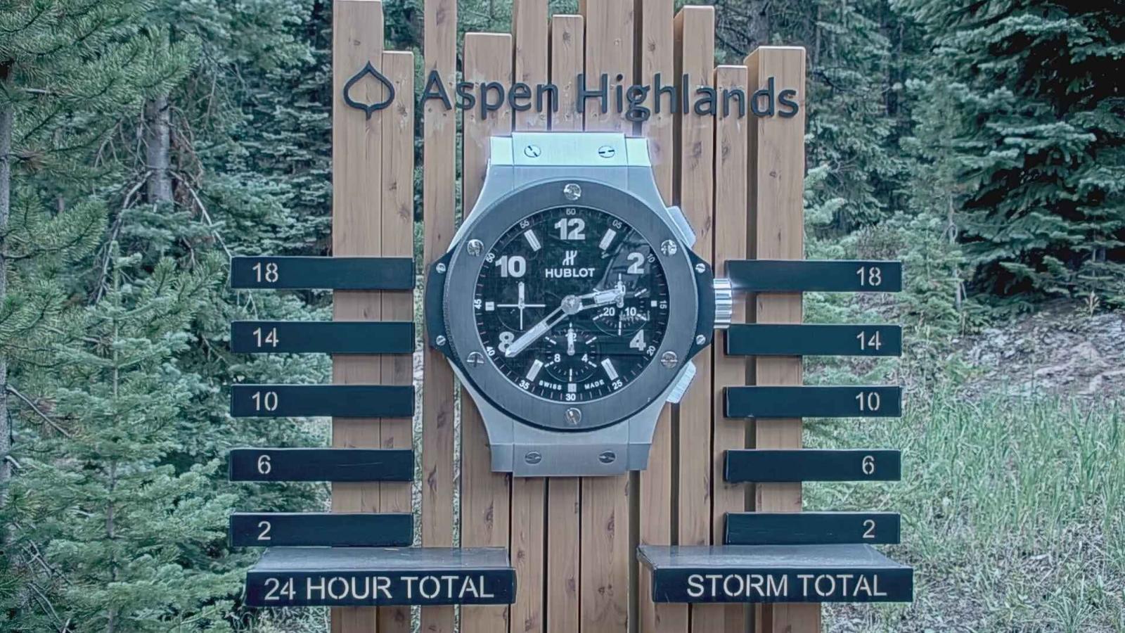 Webcam Aspen Mountain: Snow stake