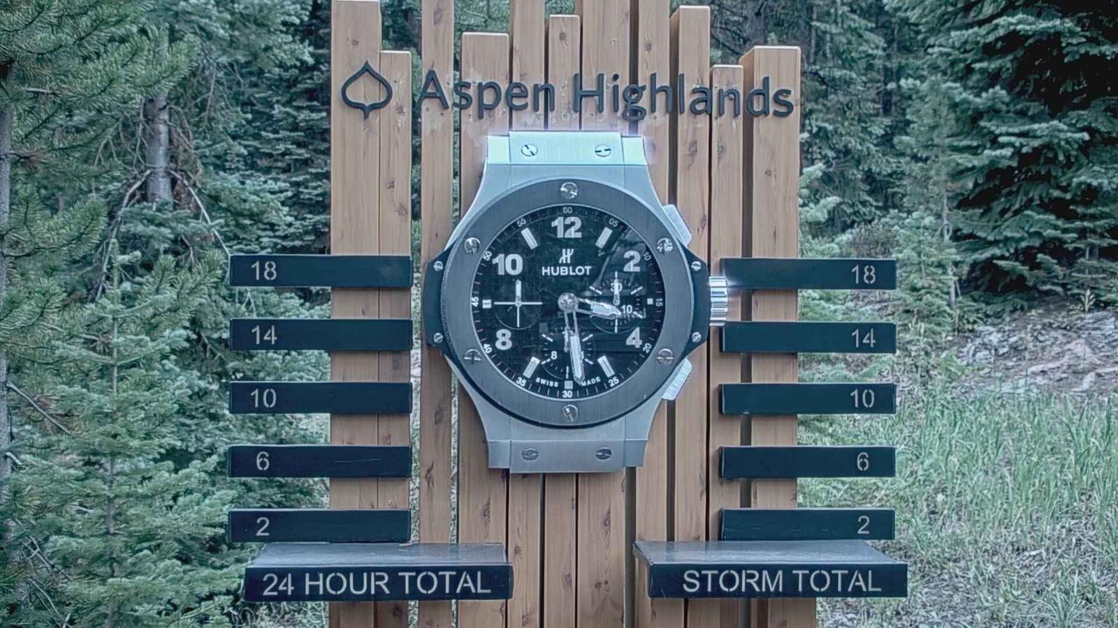 Webcam Aspen Mountain: Snow stake