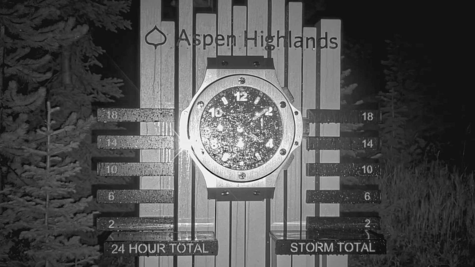Webcam Aspen Mountain: Snow stake