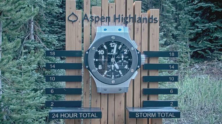 Webcam Aspen Mountain: Snow stake