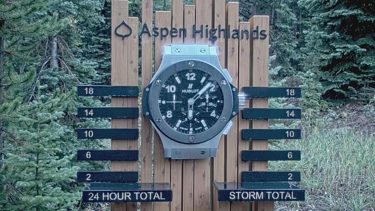 Webcam Aspen Mountain: Snow stake