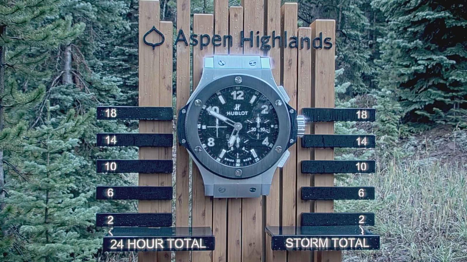 Webcam Aspen Mountain: Snow stake