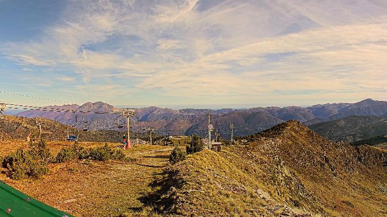 Webcam Ax 3 Domaines: Panoramique 2300m