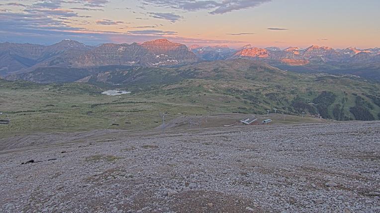Webcam Banff Sunshine Village: Great Divide Cam