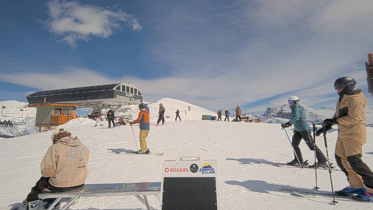Webcam Banff Sunshine Village: Standish Express
