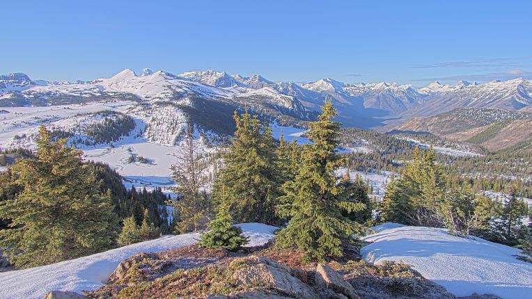Webcam Banff Sunshine Village: Standish Viewing Deck