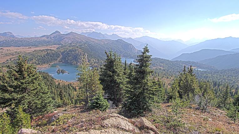 Webcam Banff Sunshine Village: Standish Viewing Deck