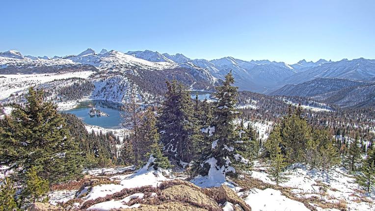 Webcam Banff Sunshine Village: Standish Viewing Deck