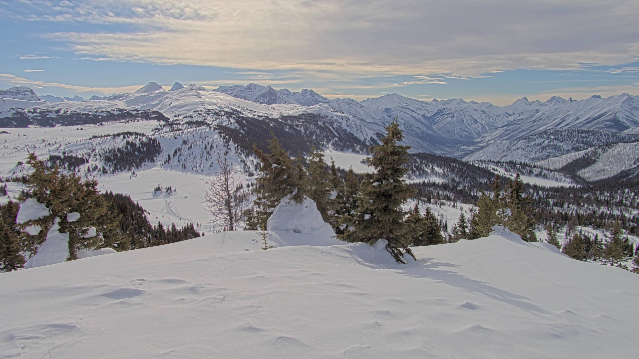 Webcam Banff Sunshine Village: Standish Viewing Deck