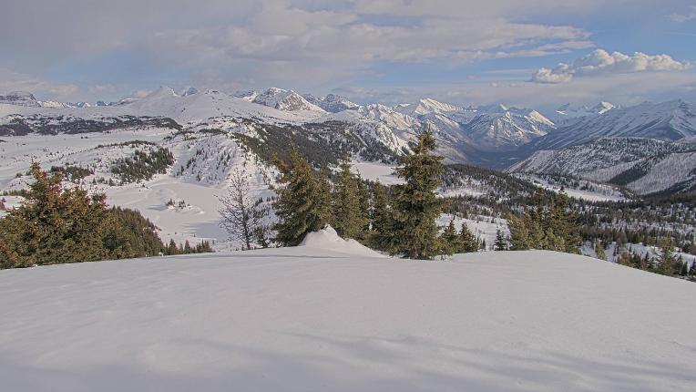 Webcam Banff Sunshine Village: Standish Viewing Deck