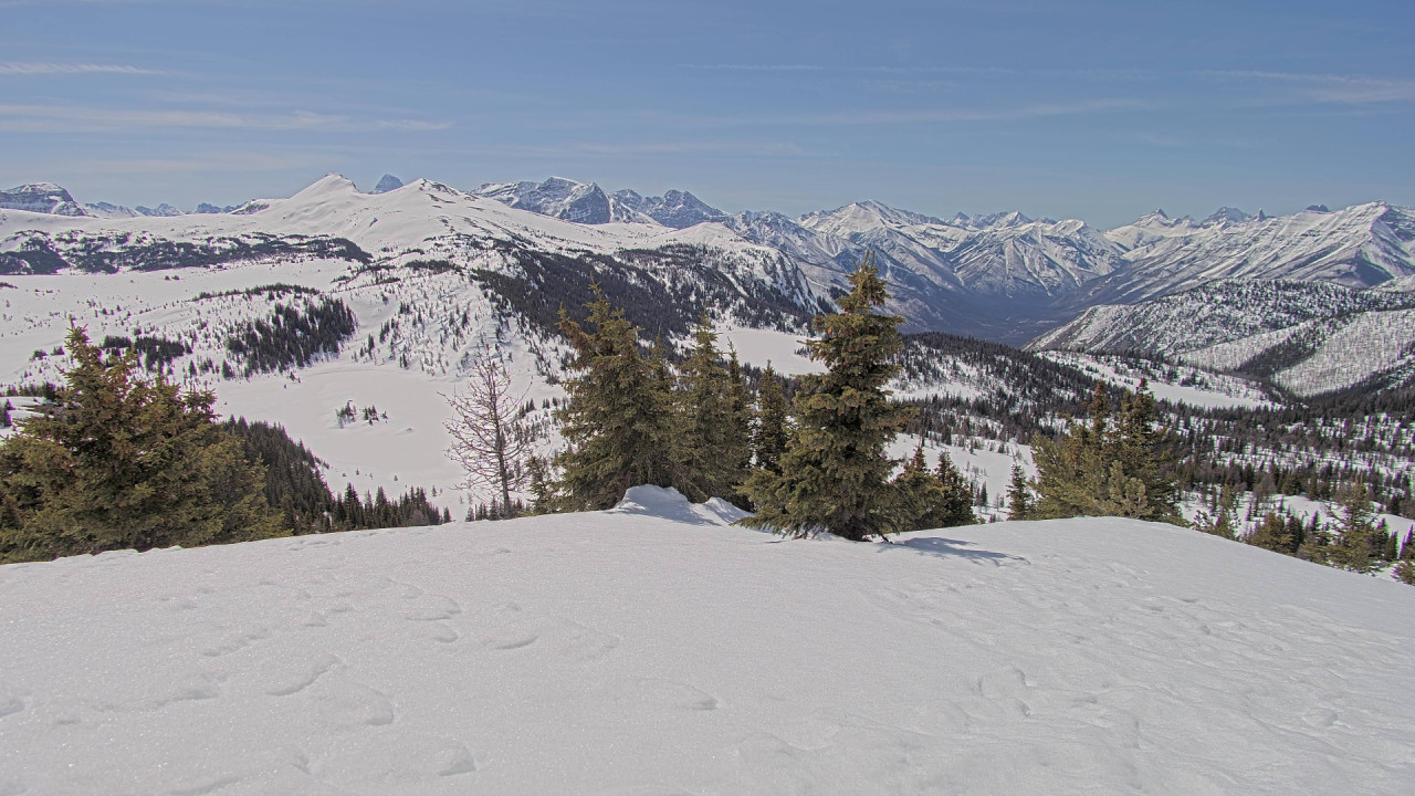 Webcam Banff Sunshine Village: Standish Viewing Deck