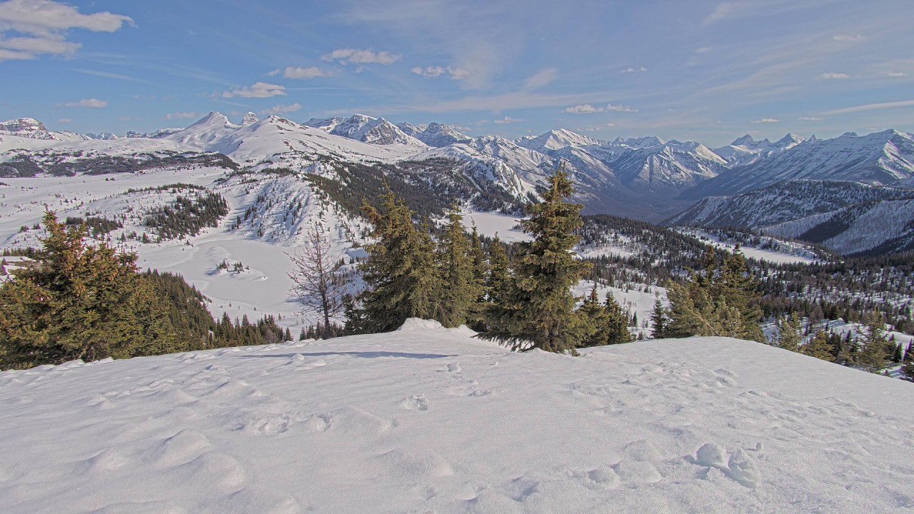 Webcam Banff Sunshine Village: Standish Viewing Deck