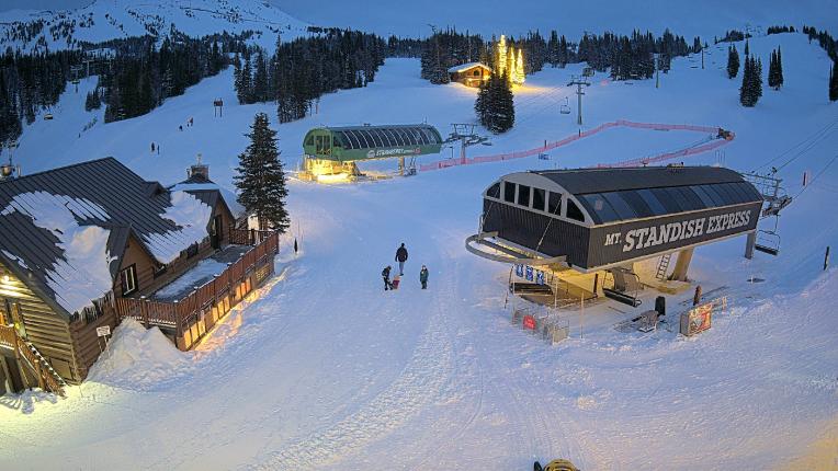 Webcam Banff Sunshine Village: Strawberry Express Load