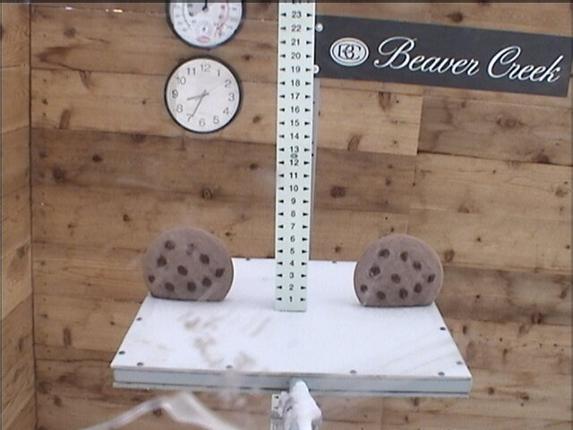 Webcam Beaver Creek: Snow stake