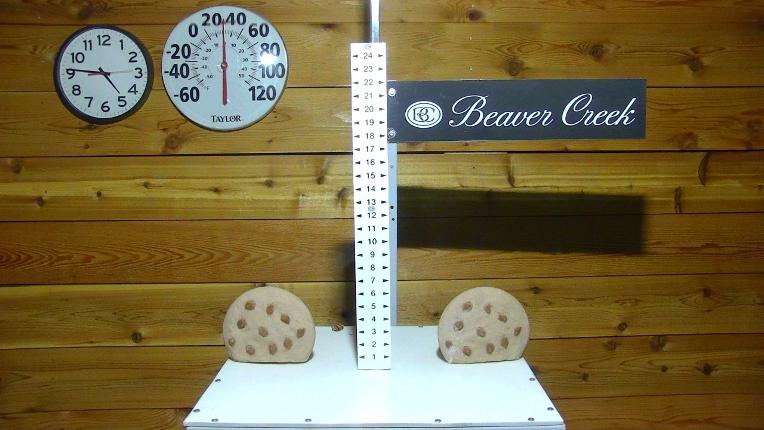 Webcam Beaver Creek: Snow stake