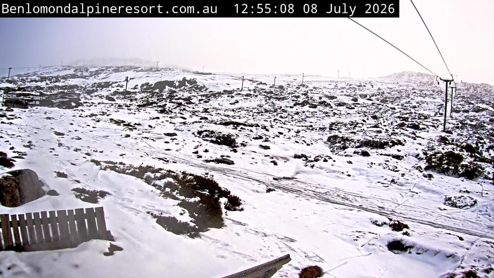 Webcam Ben Lomond: Fannies T-Bar