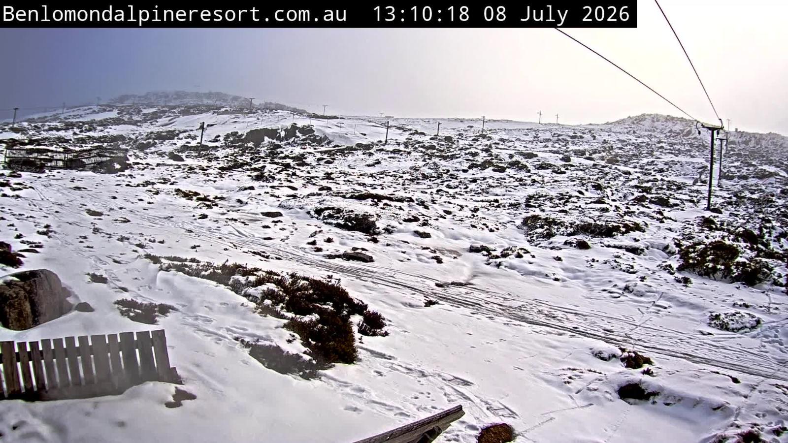 Webcam Ben Lomond: Fannies T-Bar