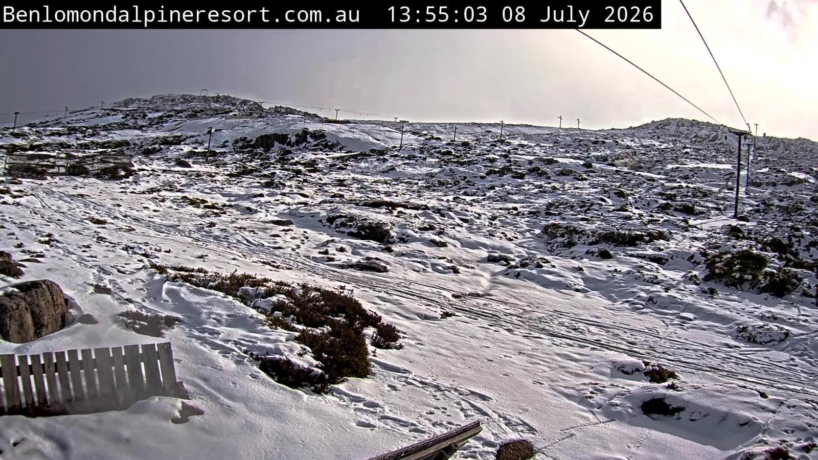 Webcam Ben Lomond: Fannies T-Bar