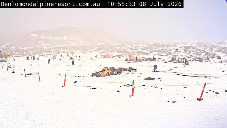 Webcam Ben Lomond:  Toboggan Village Poma