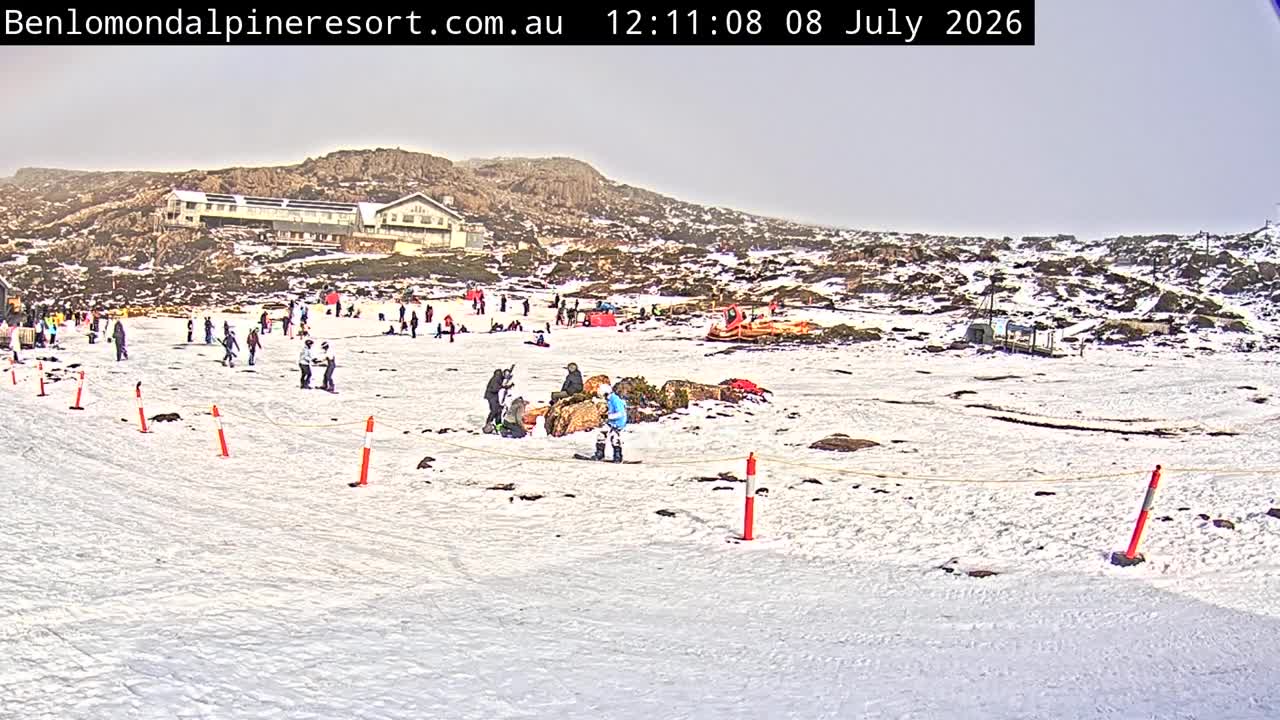 Webcam Ben Lomond:  Toboggan Village Poma