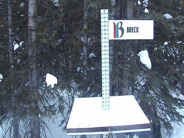 Webcam Breckenridge: Snow stake