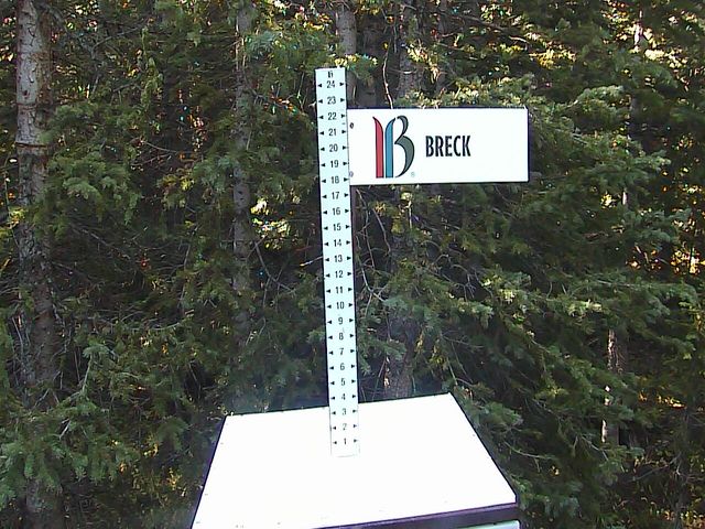Webcam Breckenridge: Snow stake