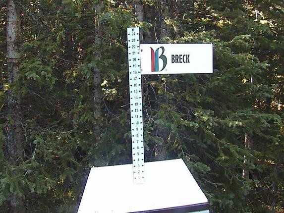 Webcam Breckenridge: Snow stake