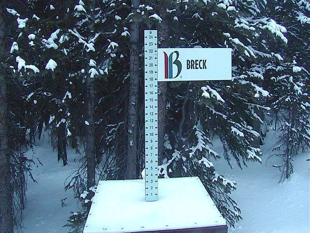 Webcam Breckenridge: Snow stake