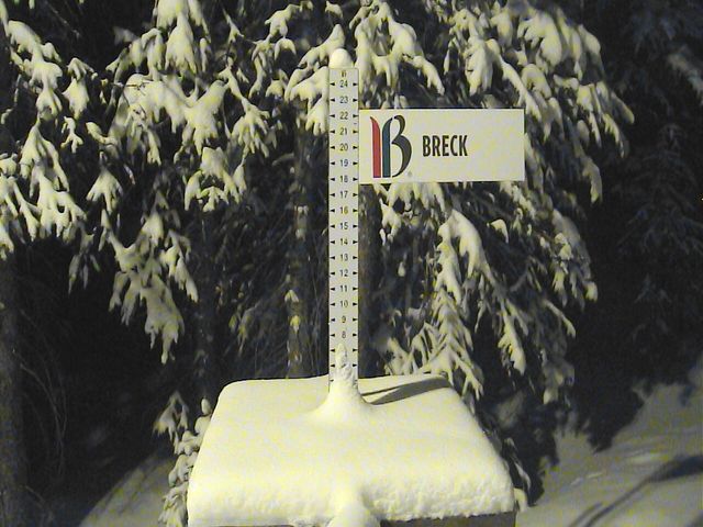 Webcam Breckenridge: Snow stake