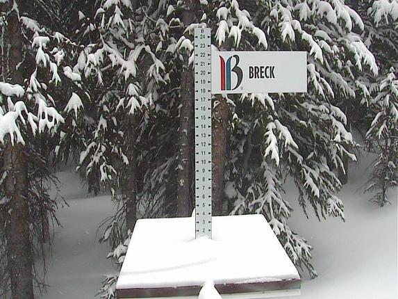 Webcam Breckenridge: Snow stake