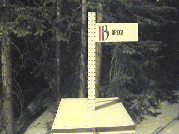 Webcam Breckenridge: Snow stake