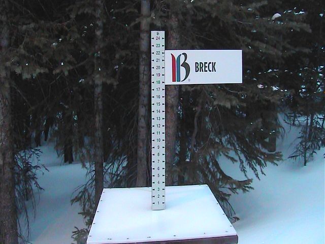Webcam Breckenridge: Snow stake